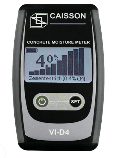 Caisson VI-D4 Concrete Moisture Meter